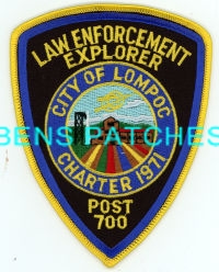 CALIFORNIA,LOMPOC POLICE EXPLORER 1